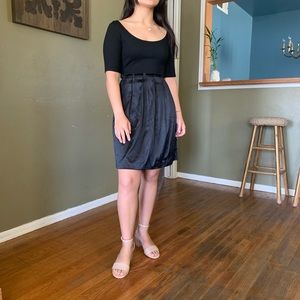 NWT!! 🖤 $275 Theory black silk dress melody model